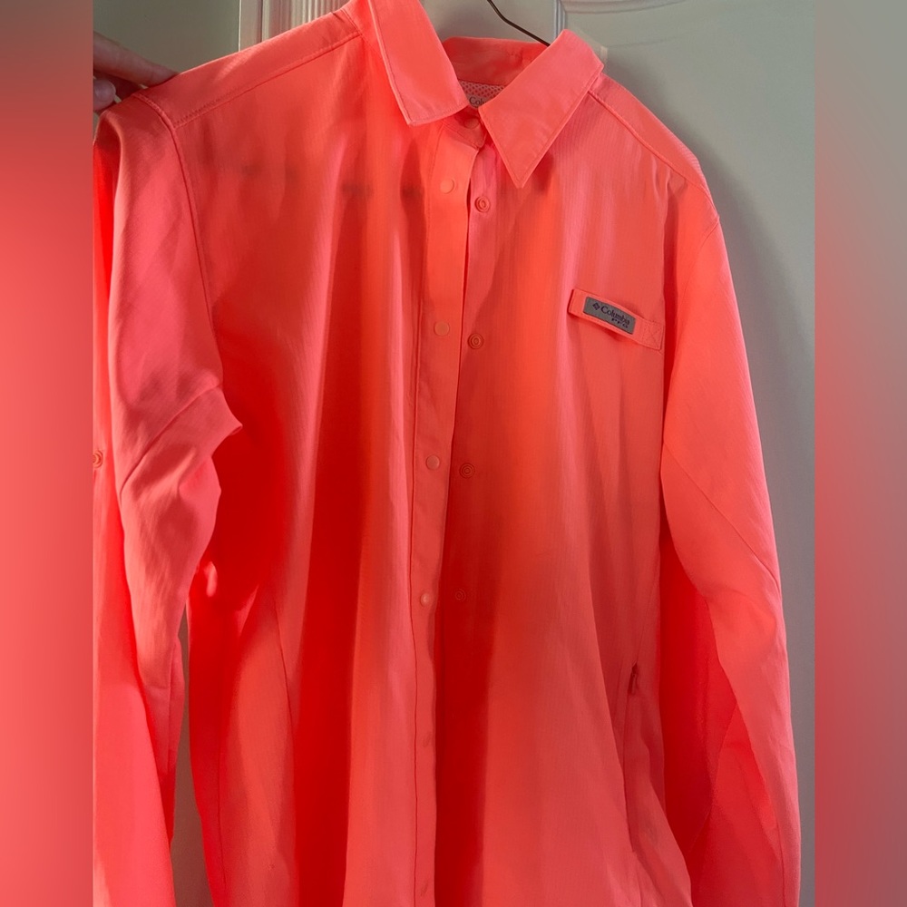 Columbia long sleeve fishing shirt